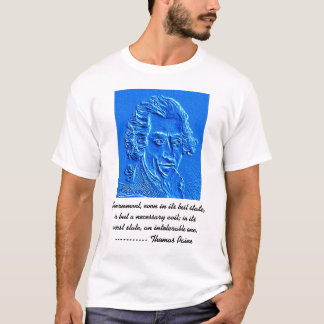 T-shirt Thomas Paine portrait et citation
