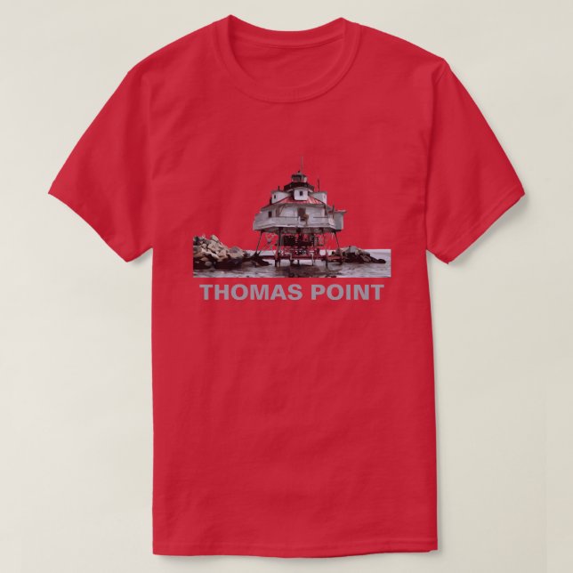 T-SHIRT THOMAS POINT LIGHT (Design devant)