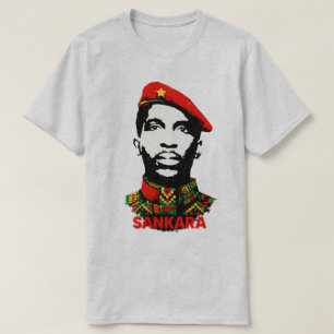 T-shirt Thomas Sankara Kente Révolutionnaire Panafricain