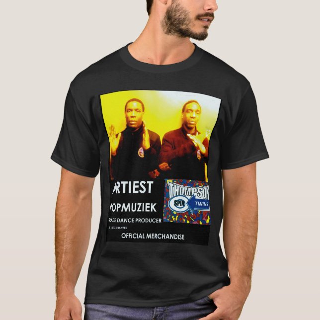 T-Shirt THOMPSON SPIN TWINS TOUR (Devant)