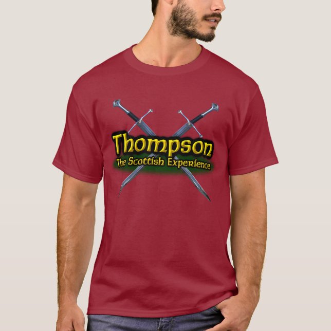 T-shirt Thompson The Scottish Experience Clan (Devant)