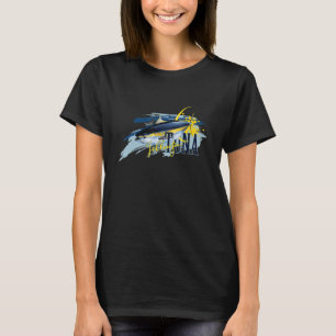 T-shirt Thon à nageoire jaune Pêche en mer profonde Marin