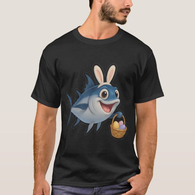 T-shirt Thon albacore de Pâques (Devant)