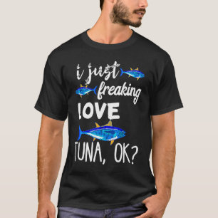 T-shirt Thon nourriture thon boîte poisson prédateur pêche