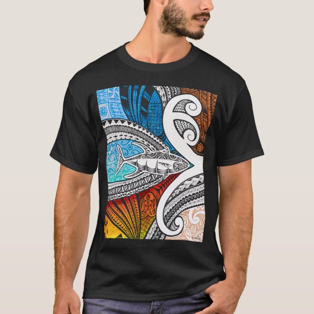 T-SHIRT THON PACIFIQUE (Devant)