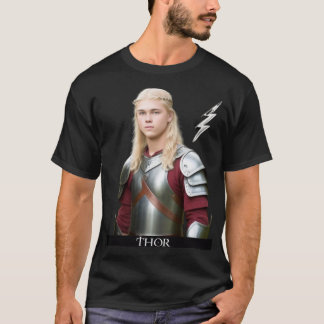 T-shirt THOR (Twink) Dieu Guerrier Viking