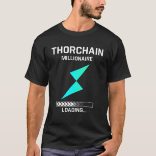 T-shirt Thorchain Token Millionaire Cryptomonnaie Hodler
