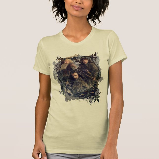 T-shirt Thorin, Kili et Balin Graphique (Devant)