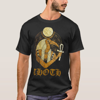 T-shirt THOTH  Egyptian God Of Moon Science And believe i 