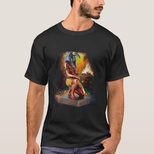 T-shirt Thoth le dieu égyptien de la connaissance (Devant)