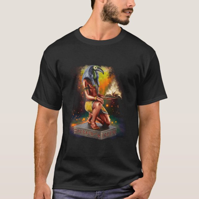 T-shirt Thoth The Egyptian God Of Knowledge (Devant)