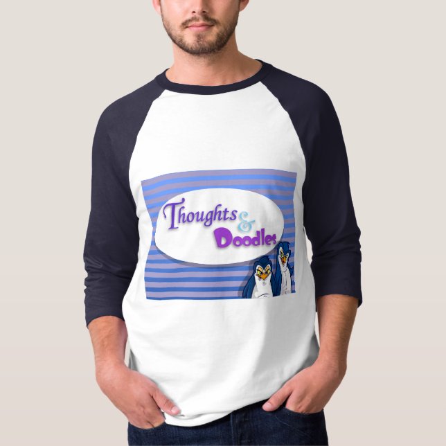 T-shirt thoughts_and_doodles_logo (Devant)