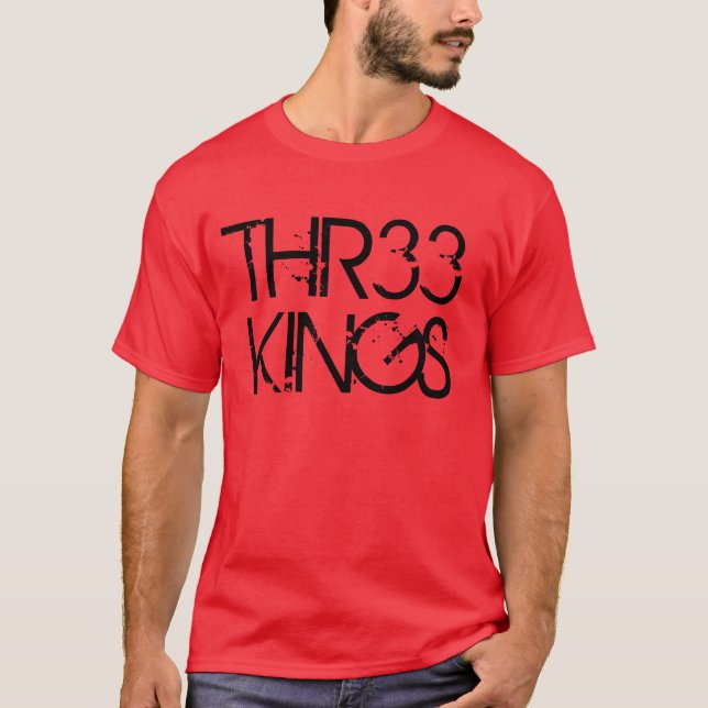 T-SHIRT THR33 LES ROIS T (Devant)