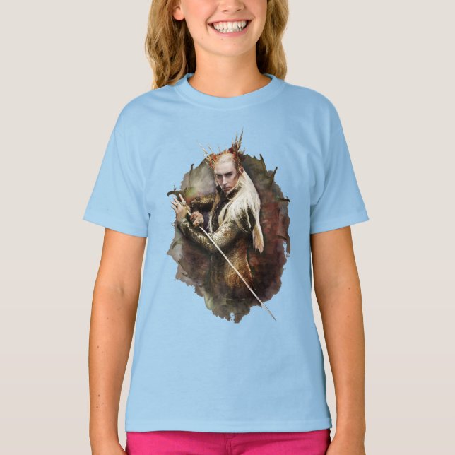T-shirt Thranduil With Sword (Devant)
