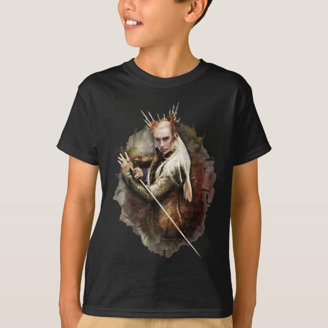 T-shirt Thranduil With Sword (Devant)