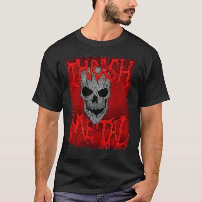 T-shirt Thrash métal (Devant)