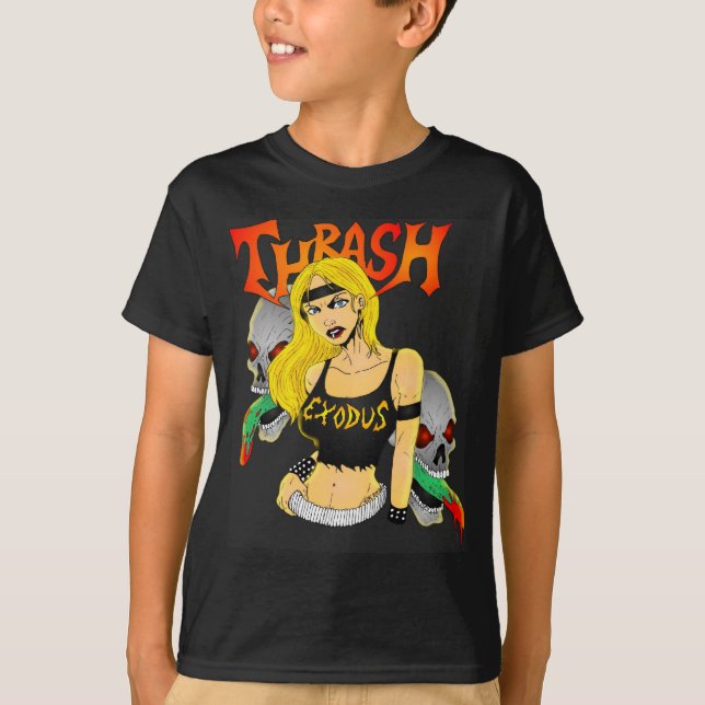 T-shirt Thrash métal (Devant)