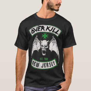 T-SHIRT THRASH METAL OVERKILL NEW JERSEY AMERICA