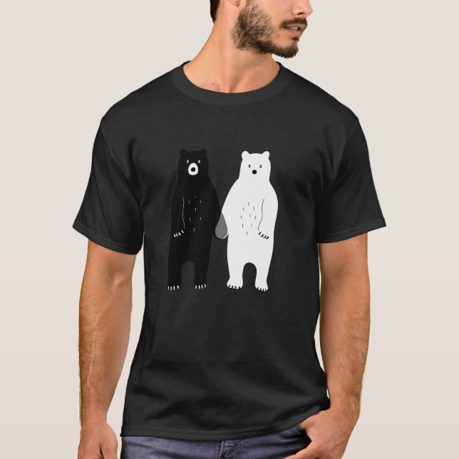 T-shirt Threadless Andy Westface Gris Graphique (Devant)