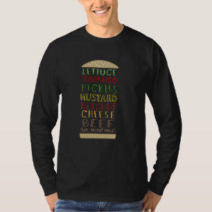 T-shirt Threadless Robyriker N'oubliez pas la sauce secrèt