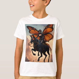 T-shirt Threads enchantés : Où les fées roulent des papill