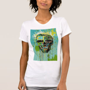 T-shirt "Threads rayonnants : Tee conçue pour elle"