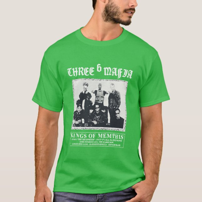 T-shirt Three 6 Mafia drôle (Devant)