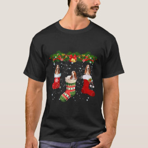T-shirt Three Basset Hound Dog