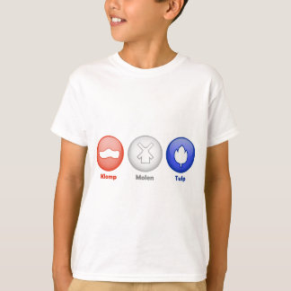 T-shirt Three Dutch Icons