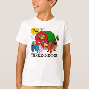 T-SHIRT THREE-I-E-I-O