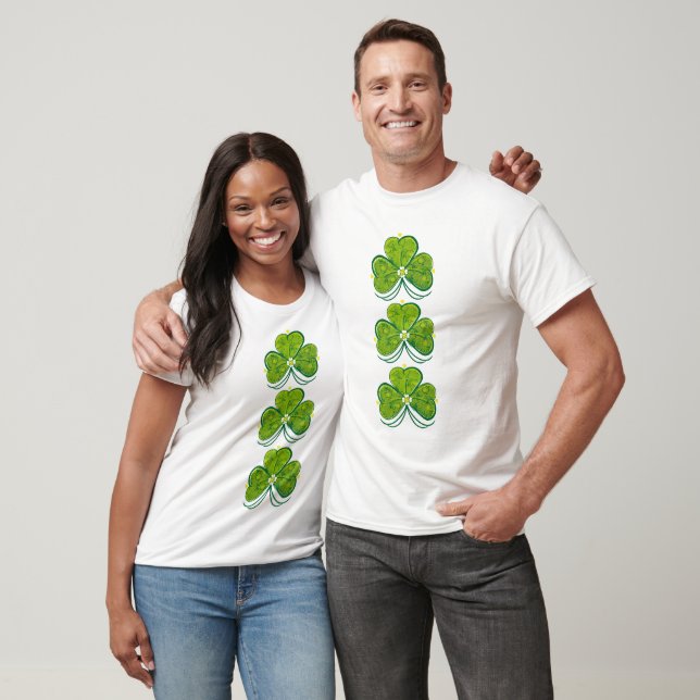 T-shirt Three Leaf Clover (Unisexe)
