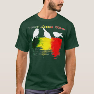 T-shirt Three Little Birds Africa Music Reggae Rasta 1