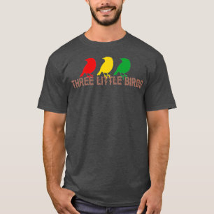 T-shirt Three Little Birds Africa Music Reggae Rasta  (2)