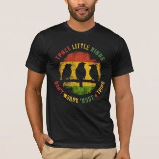 T-shirt Three Little Birds - Reggae
