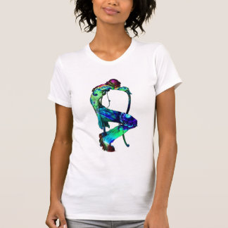 T-shirt #three psychédélique de garde d'enfants