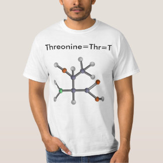 T-shirt Thréonine (acide aminé)