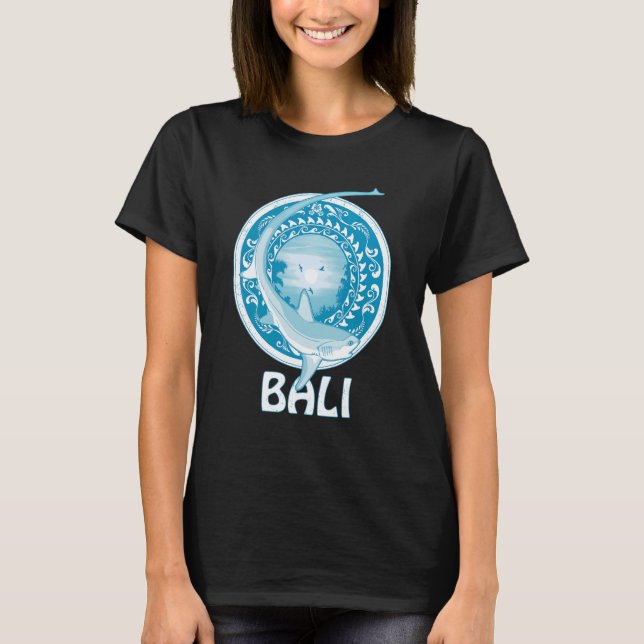 T-shirt Thresher Shark Dive Bali Indonésie (Devant)
