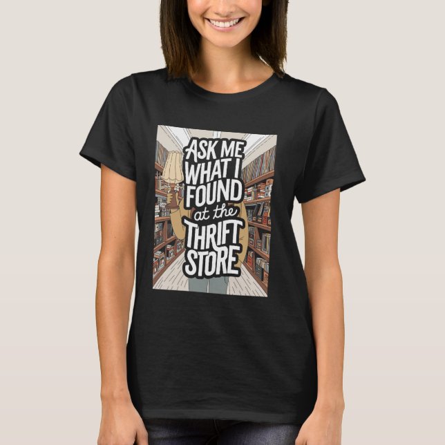 T-shirt Thrift Store dit Thrifting Lover pour Thrifters (Devant)