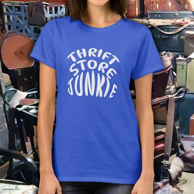 T-SHIRT THRIFT STORE JUNKIE (Créateur téléchargé)