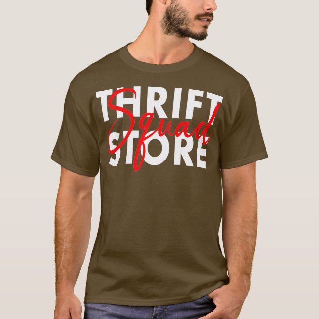 T-shirt Thrift Store Squad Thrifshopping Seconde (Devant)