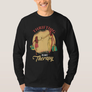 T-shirt Thrifting est mon Thérapie Thrift Store Save Thrif
