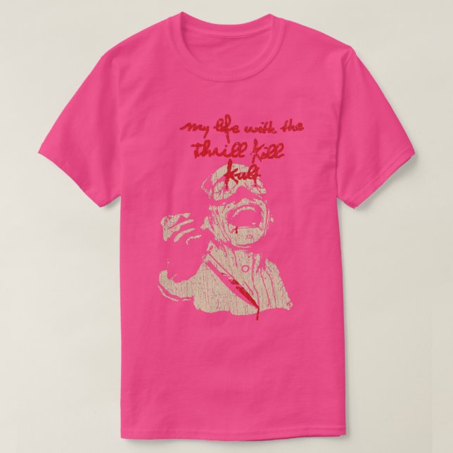 T-shirt Thrill Kill Kult Knife Man 1990 (Design devant)