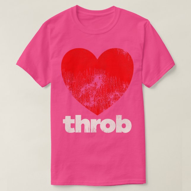 T-shirt Throb cardiaque (Design devant)