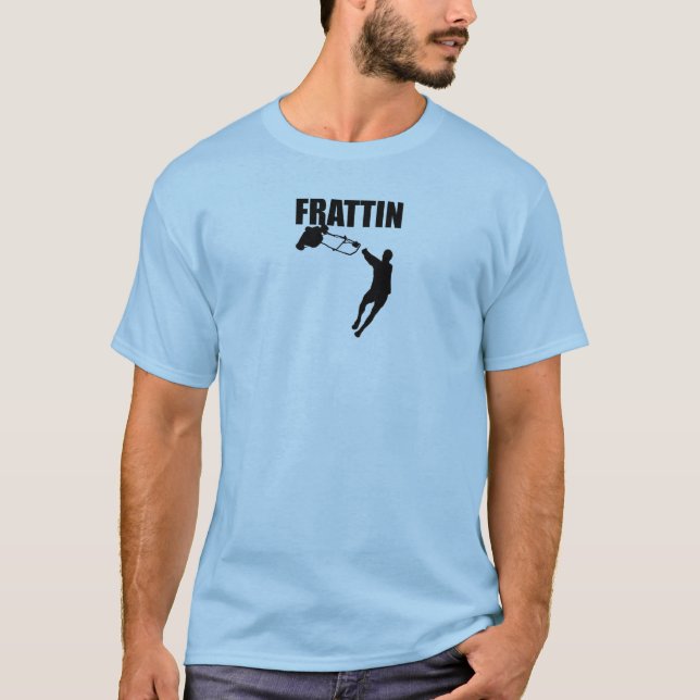 T-shirt #ThrowTheLawnmower (Devant)