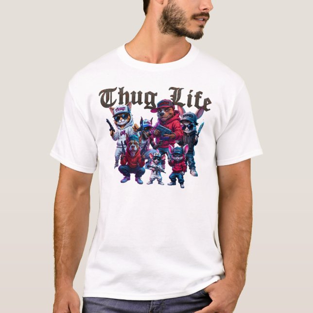 T-shirt Thug Life (Devant)