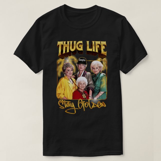 T-shirt Thug Life Original 90s Esthétique (Design devant)