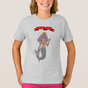 T-shirt Thug Mermaid Spear fisher Crewneck Adult Swim