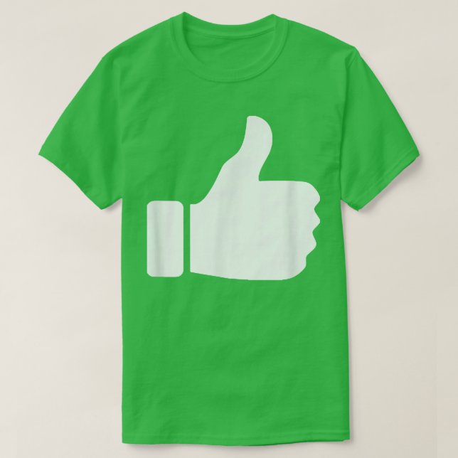 T-SHIRT THUMBS UP FUNNY TEE - SHIRT  (Design devant)