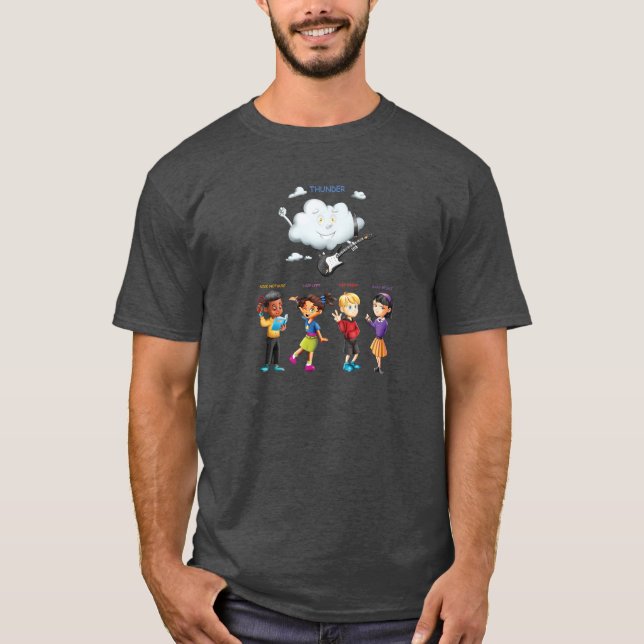 T-shirt Thunder et Friends Shirt (Devant)