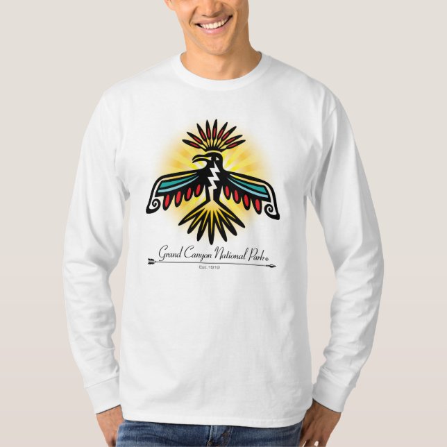 T-shirt Thunderbird Grand Canyon (Devant)